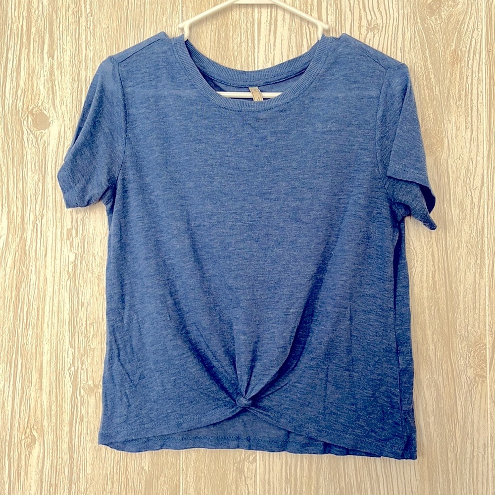 LLD So Soft Knotted Front Tee